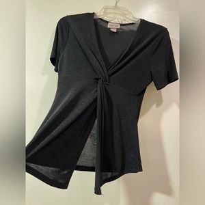 Vintage Fashion to Fashion tops - size medium - like new - 1 black, 1 taupe